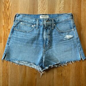 Madewell cut off shorts